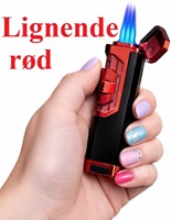 Gas-stormlighter i elegant gaveæske